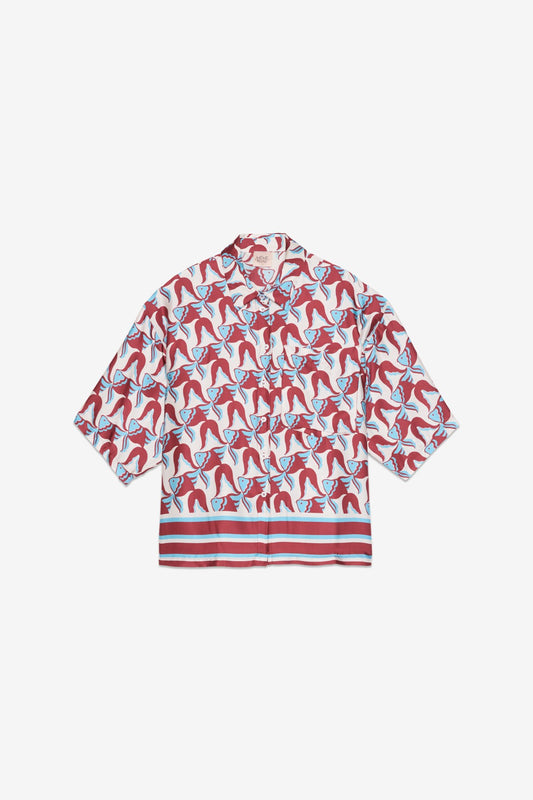 CAMISA ESTAMPADA PECES – MEME ROAD