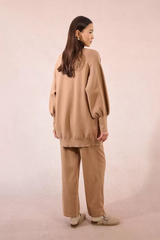 Cardigan abierto en punto irisado - Molly Bracken