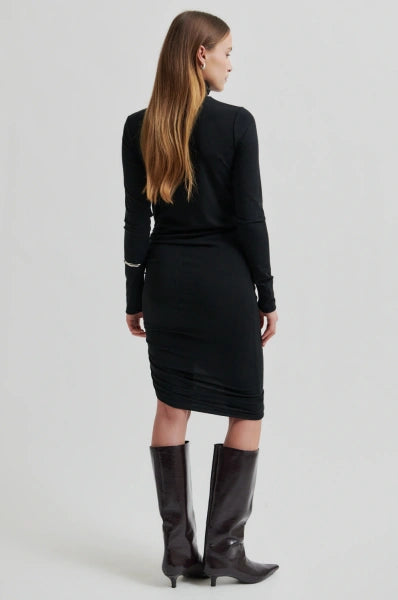 Hailie T-Neck Dress - SECOND FEMALE