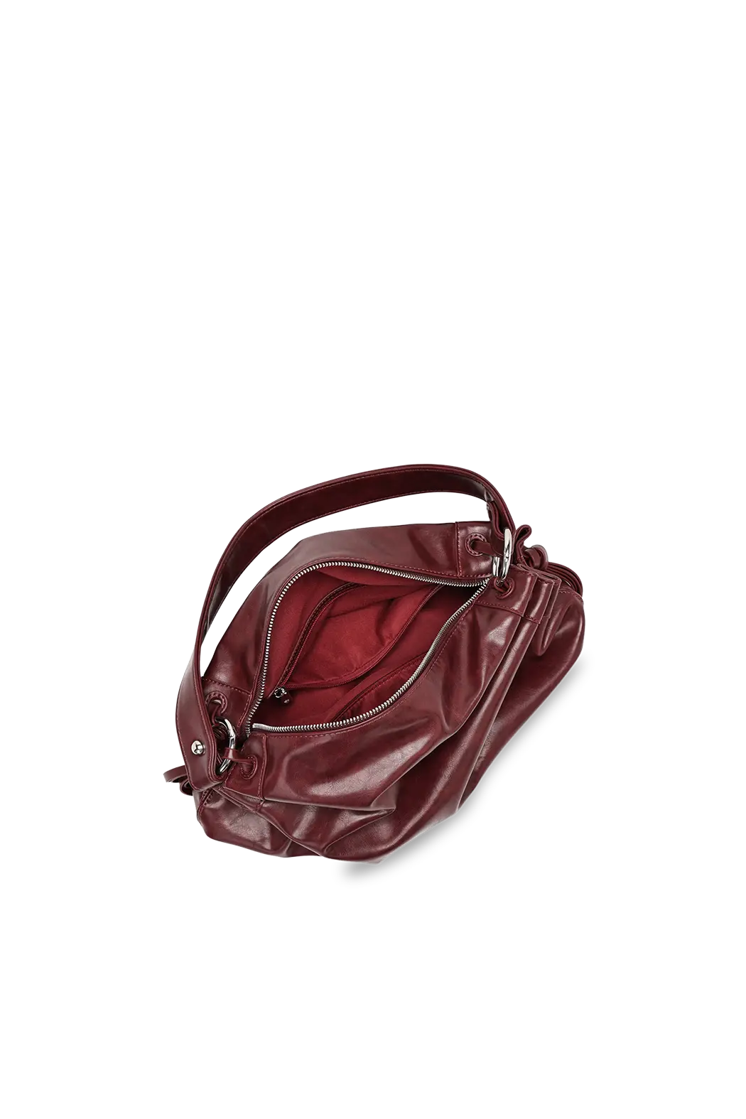 Bolso Iris color burdeos - SILFEN STUDIO