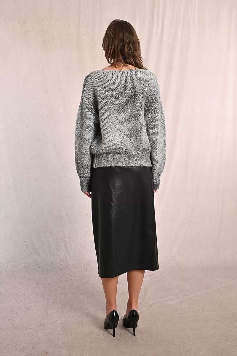 Jersey tie-dye gris - Molly Bracken