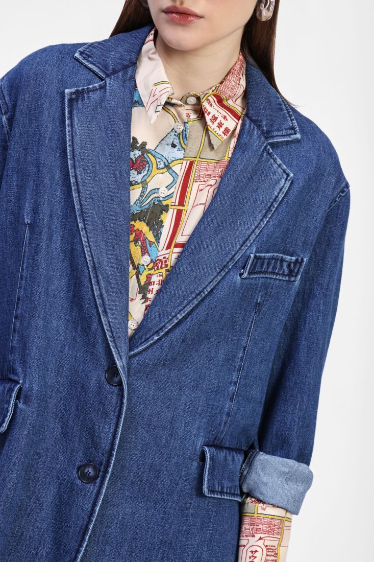 Blazer de denim - DIXIE