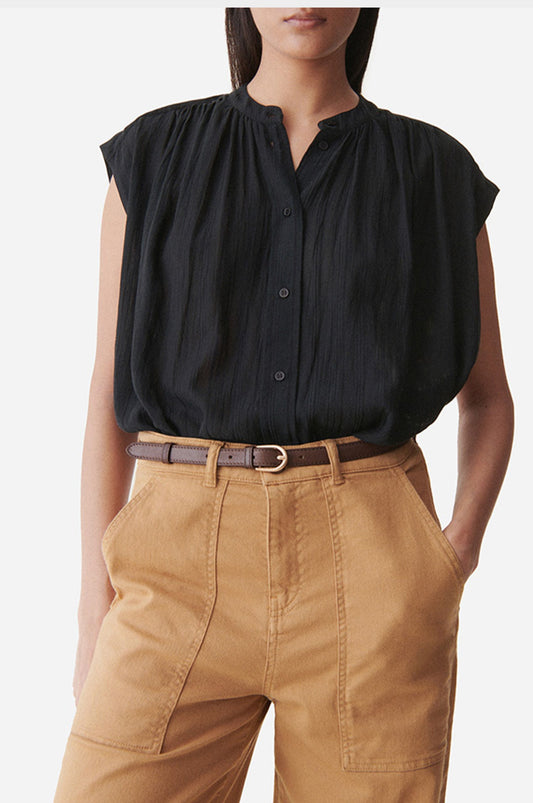 BLUSA CLIO EN NEGRO  – VANESSA BRUNO