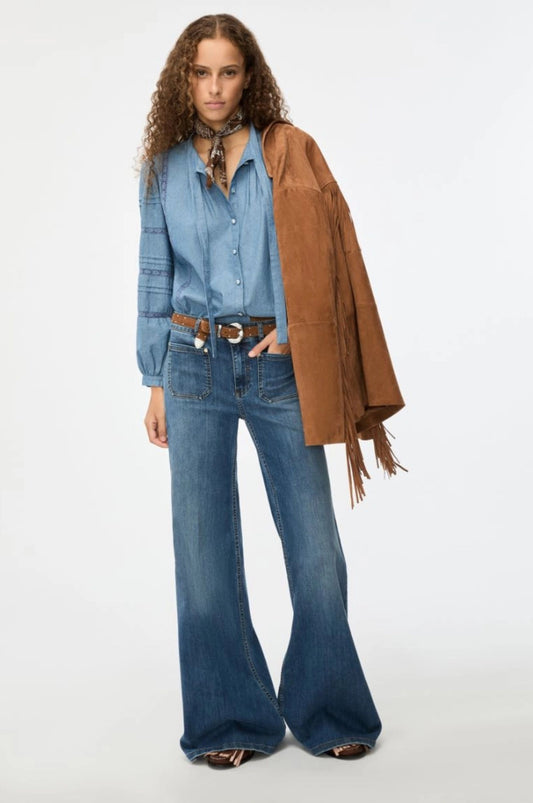 OVER FLARED DENIM - IBLUES