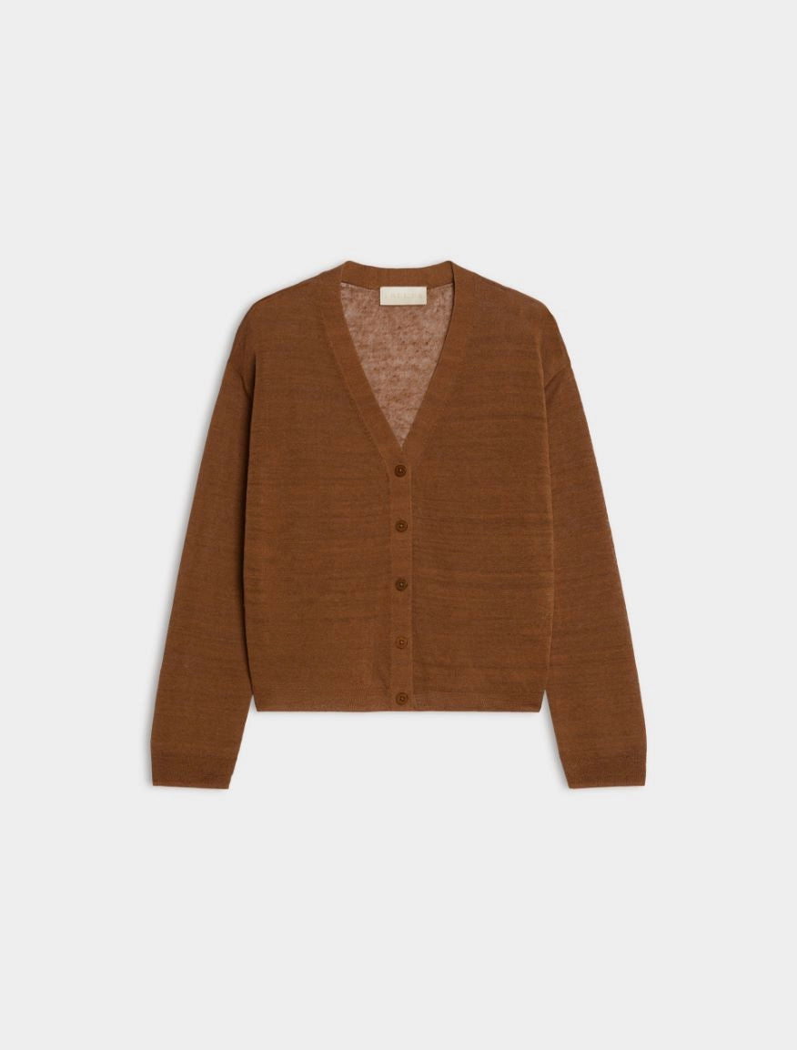 CARDIGAN MARRON – IBLUES