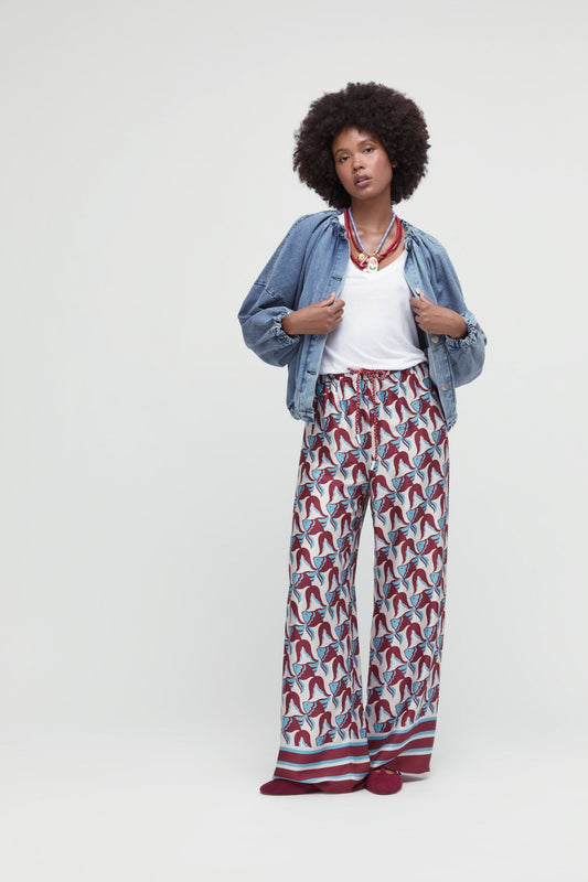 PANTALON ESTAMPADO PECES – MEME ROAD