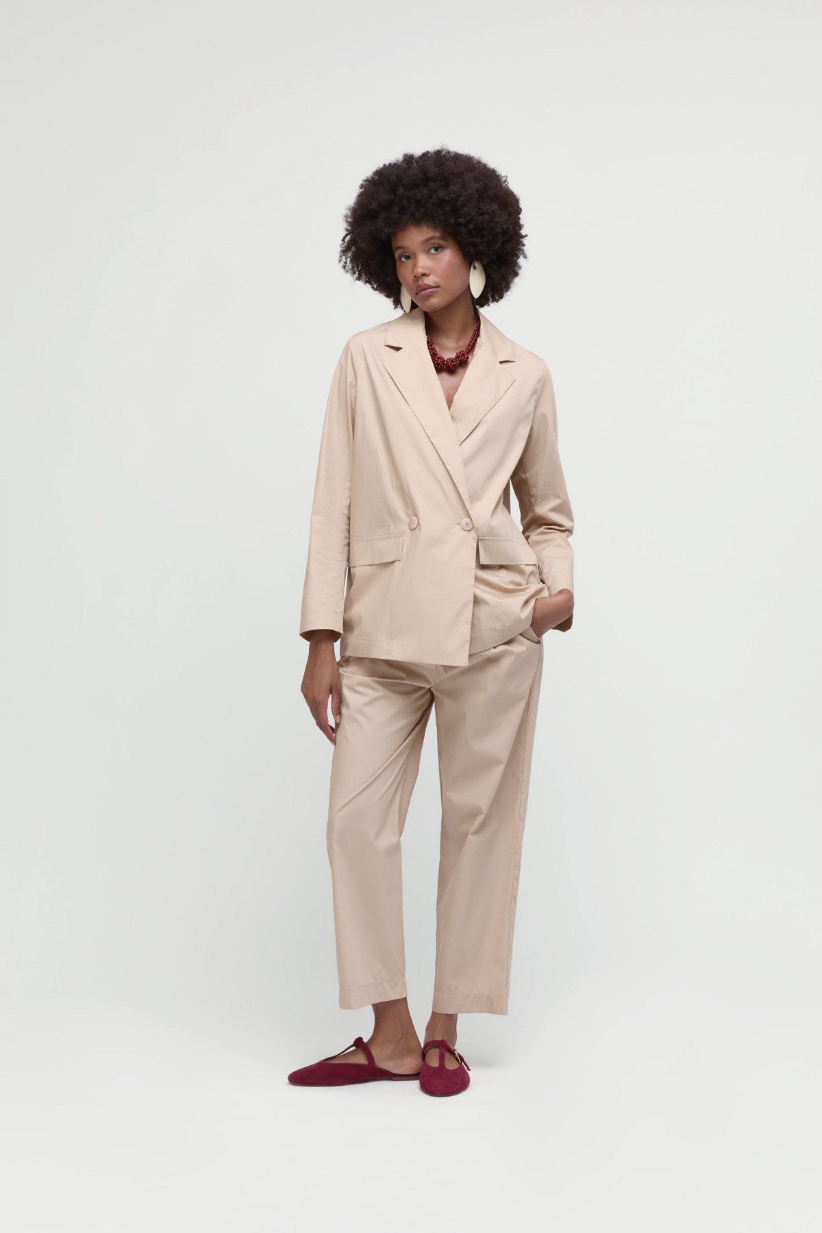 CHAQUETA BEIGE – MEME ROAD
