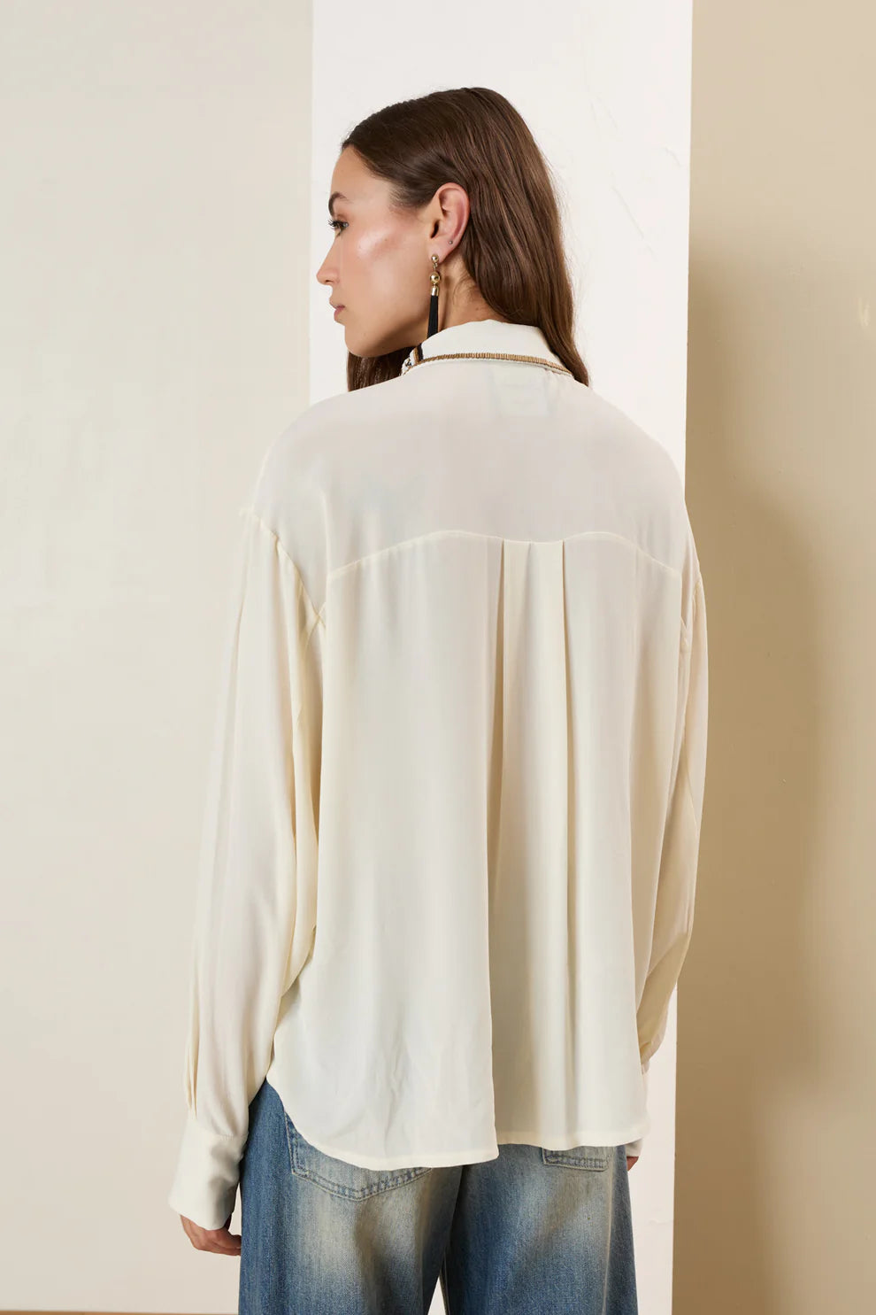 Camisa cuello étnico – SOUVENIR