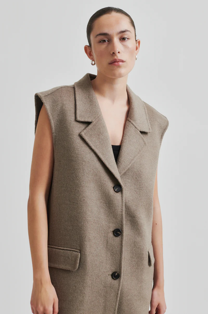 Cira Long Waistcoat - SECOND FEMALE