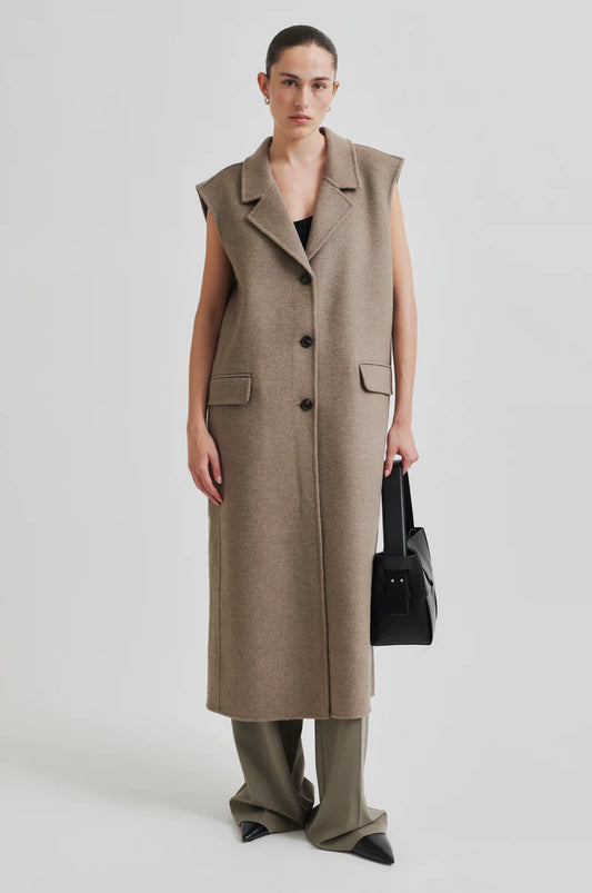 Cira Long Waistcoat - SECOND FEMALE