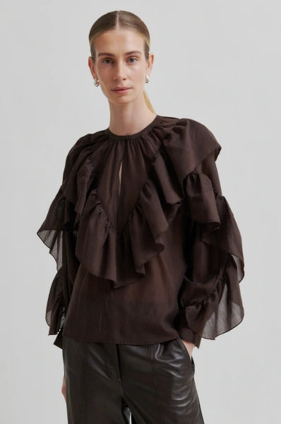 Fria Frill Blouse - SECOND FEMALE