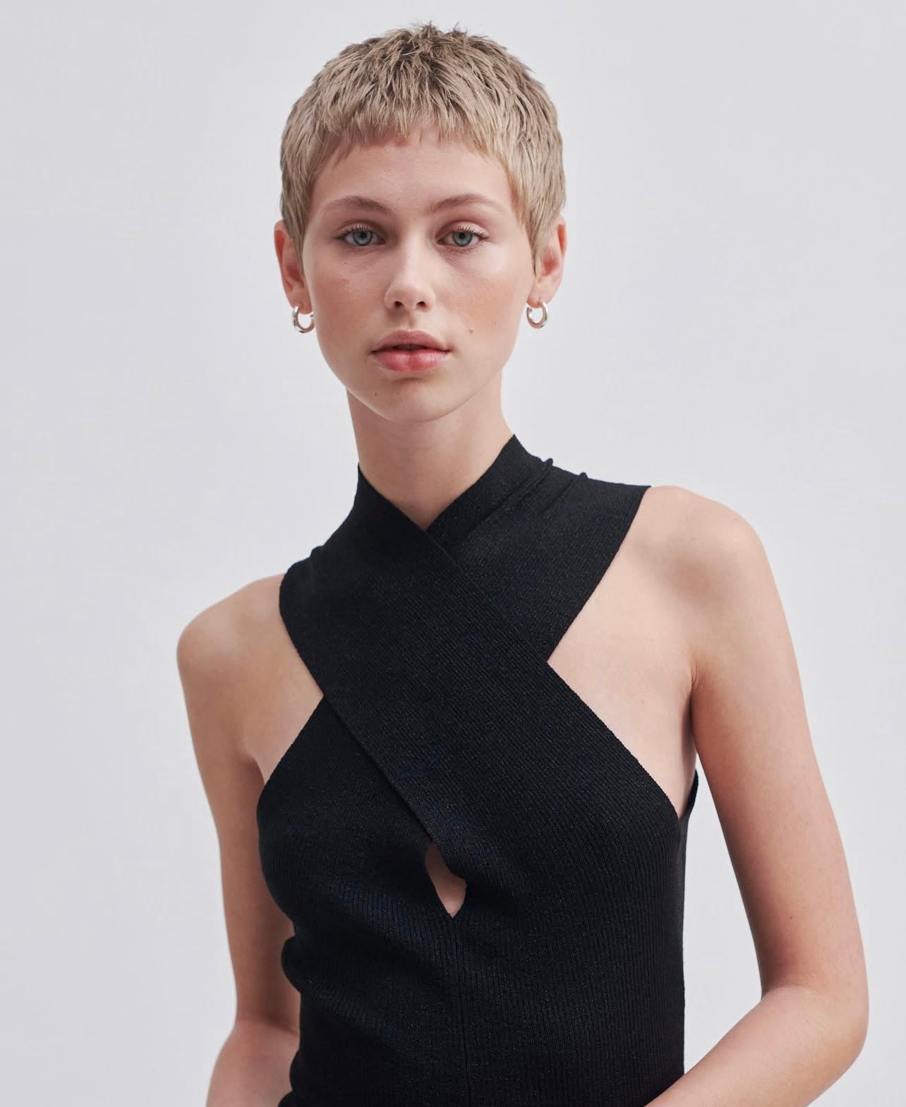 Vestido ajustado en viscosa