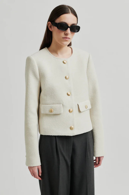 Chaqueta Jury en lana blanca  – SECOND FEMALE