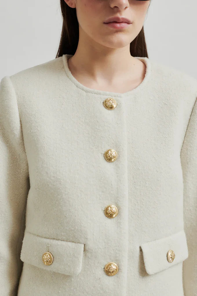 Chaqueta Jury en lana blanca  – SECOND FEMALE