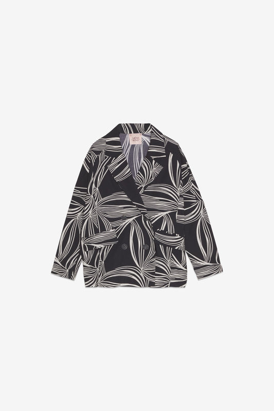 CHAQUETA ESTAMPADA FLORES – MEME ROAD