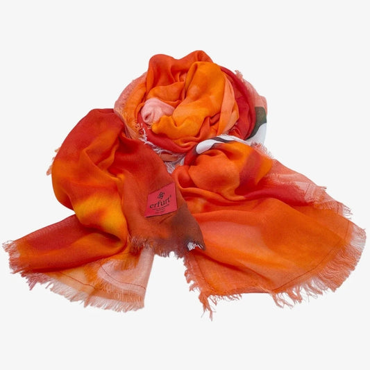 Pañuelo Mandarin red - ERFURT LUXURY