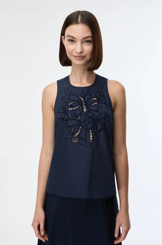 EMBROIDERED TOP – IBLUES