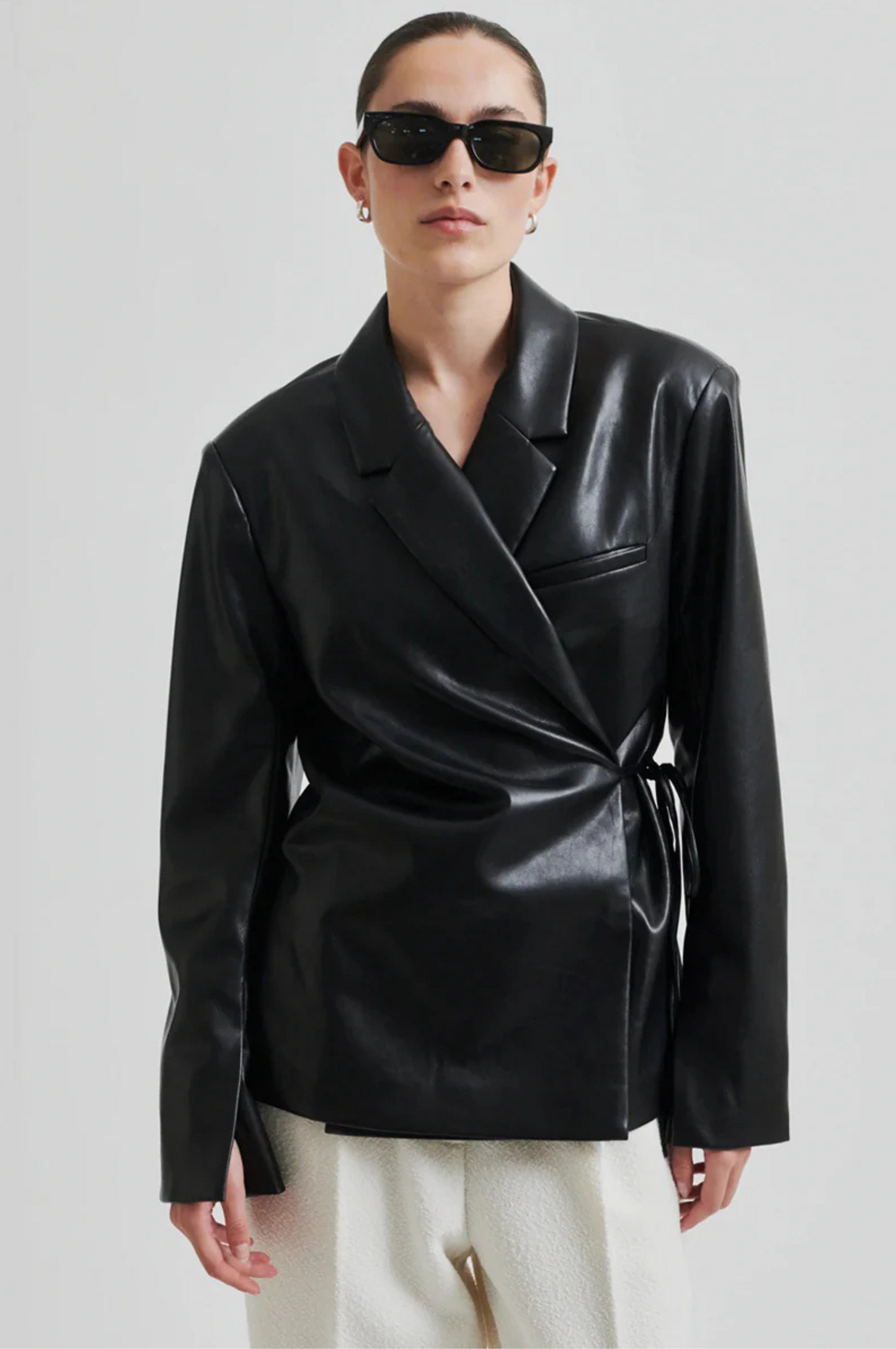 Seema Wrap Blazer - SECOND FEMALE