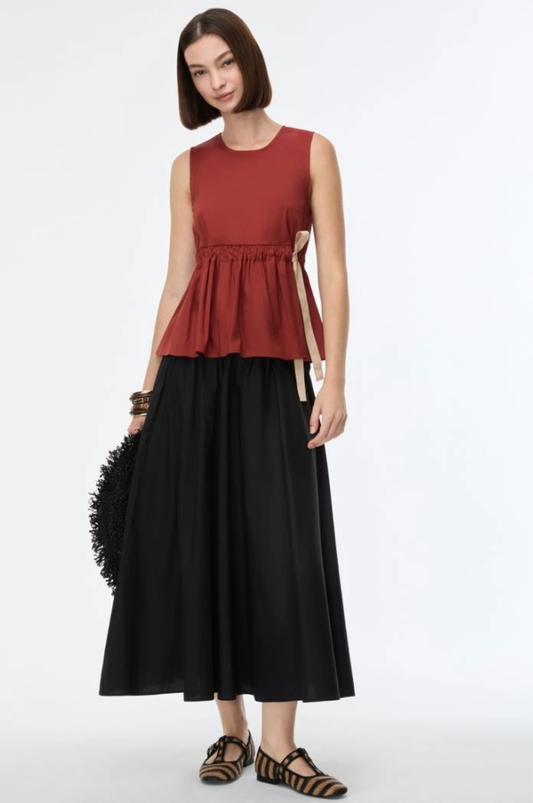 TOP ROJO OSCURO – IBLUES
