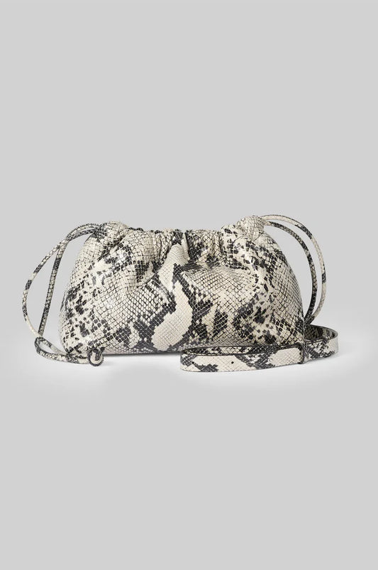 Devon Snake Leather Bag - SECOND FEMALE