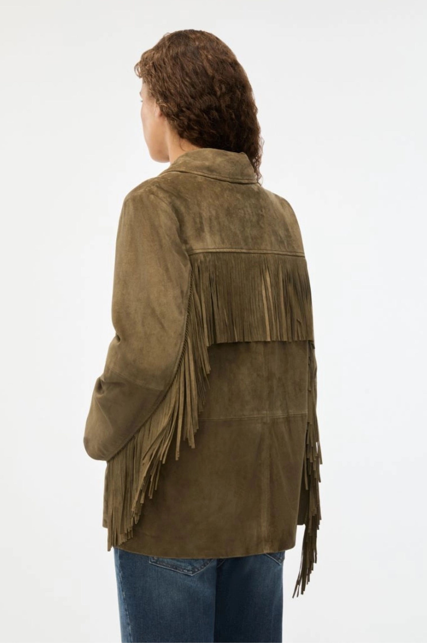 CHAQUETA DE PIEL & FLECOS– IBLUES