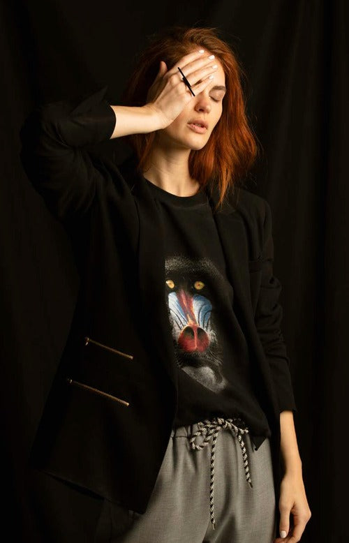 Camiseta mandril talla L