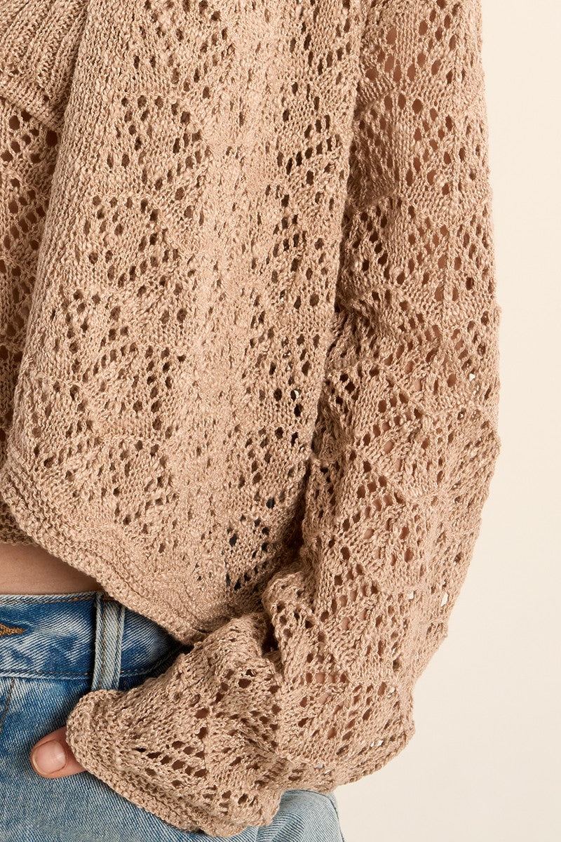 CARDIGAN CROCHET