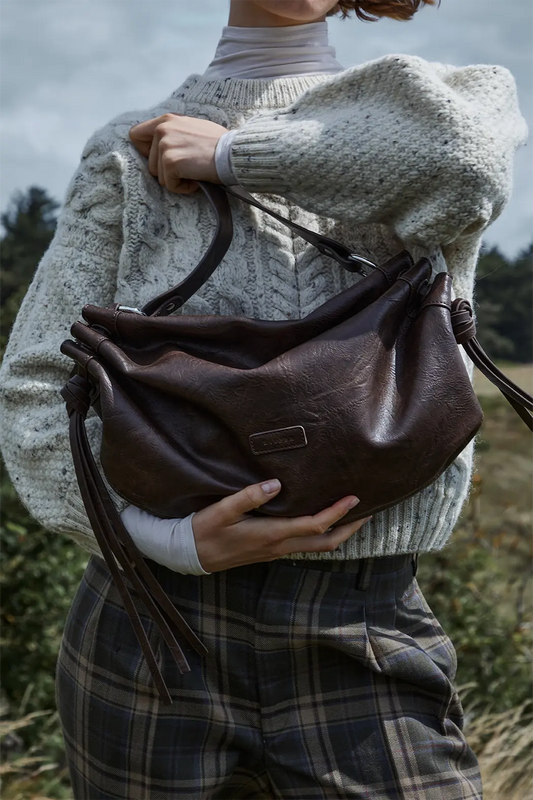 Bolso Iris color marrón  - SILFEN STUDIO