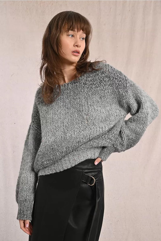 Jersey tie-dye gris - Molly Bracken