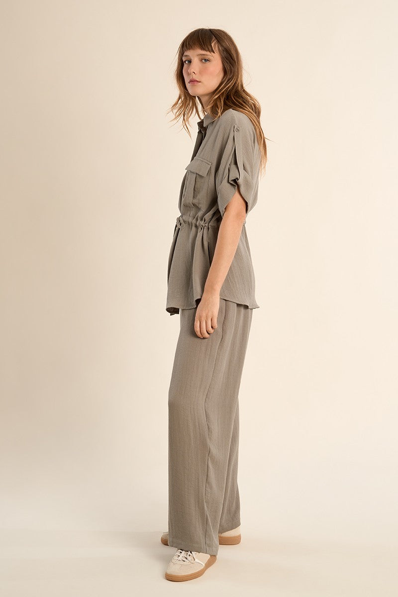 PANTALON FLUIDO BEIGE